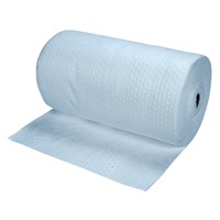 Premium Blue Bonded Sorbent Pads, Heavyweight, 150' L x 30" W, 50 gal. Absorbancy Superchem Industries