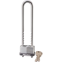 Cadenas lamin&eacute;, Argent, Cl&eacute;s diff&eacute;rentes, Acier lamin&eacute;, Largeur de 1-3/4" Superchem Industries