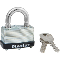 Cadenas lamin&eacute;, Argent, Cl&eacute;s identiques, Acier lamin&eacute;, Largeur de 1-3/4" Superchem Industries