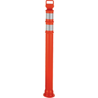 Ez-Grab Delineator Posts, 42" H, Orange Superchem Industries