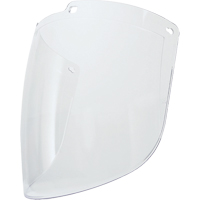 Turboshield Faceshield, Polycarbonate, Clear Tint Superchem Industries