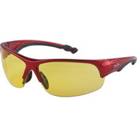 Lunettes de s&eacute;curit&eacute; s&eacute;rie Z1900, Lentille Ambr&eacute;e, Anti-&eacute;gratignures, R&eacute;pond ou surpasse la norme CSA Z94.3 Superchem Industries
