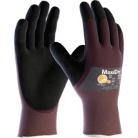 Gants MaxiDry, Moyen, R&ecirc;vetement Mousse de nitrile, Calibre 18, Enveloppe en Nylon Superchem Industries