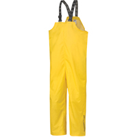Pantalon de pluie &agrave; bavette Mandal, Petit, PVC, Jaune Superchem Industries