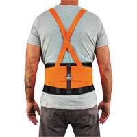 Ceinture de support dorsal haute visibilit&eacute; en &eacute;lasthanne ProFlex 100HV, &eacute;lastique, T-petit Superchem Industries