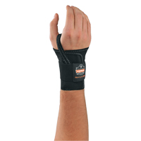 Proflex&reg; 4000 Single Strap Wrist Support - Left Hand, Elastic, X-Large Superchem Industries