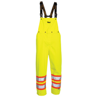 Professional&reg; Journeyman&reg; 300D Pants, Polyester, Small, High Visibility Lime-Yellow Superchem Industries