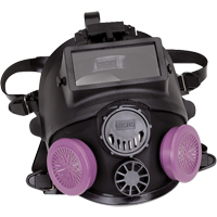 7600 Series Full Face Respirator with Welding Attachment, Silicone, Small Superchem Industries