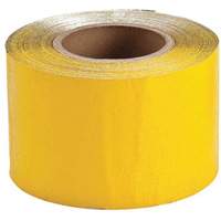 Temporary Pavement Marking Tape, 4" x 150', Vinyl, Yellow Superchem Industries