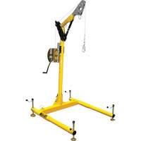 4-Piece Hoist System with Manhandler Hoist/Winch Superchem Industries