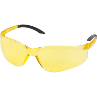 Z2400 Series Safety Glasses, Amber Lens, Anti-Scratch, ANSI Z87+/Meets/Exceeds CSA Z94.3 Superchem Industries