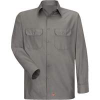Chemise &agrave; manches longues en tissu ind&eacute;chirable, Hommes, 3T-Grand, Gris Superchem Industries