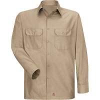 Chemise &agrave; manches longues en tissu ind&eacute;chirable, Hommes, 3T-Grand, Khaki Superchem Industries