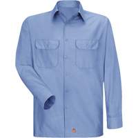 Chemise &agrave; manches longues en tissu ind&eacute;chirable, Hommes, 3T-Grand, Bleu Superchem Industries