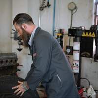 Shop Coats, Cotton/Polyester, Size 38, Charcoal Superchem Industries