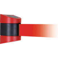 Unit&eacute;s murales Tensabarrier, Plastique, Fixation par vis, 15', Ruban Rouge Superchem Industries