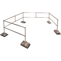 RoofGuard Classic System - Packaged Kits, Aluminum, 72" W x 216" L x 42" H Superchem Industries