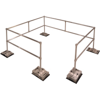 RoofGuard Classic System - Packaged Kits, Aluminum, 72" W x 216" L x 42" H Superchem Industries