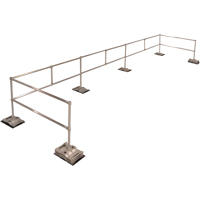 RoofGuard Classic System - Packaged Kits, Aluminum, 72" W x 324" L x 42" H Superchem Industries