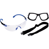 Solus Safety Glasses with Scotchgard Lens Kit, Clear Lens, Anti-Fog, Meets/Exceeds CSA Z94.3 Superchem Industries