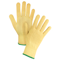 Seamless String Knit Gloves, Size Medium/8, 7 Gauge, Kevlar&reg; Shell, ASTM ANSI Level A2/EN 388 Level 3 Superchem Industries