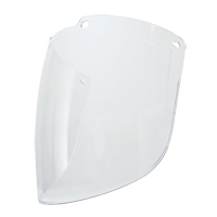 Turboshield Visor, Polycarbonate, Clear Tint Superchem Industries