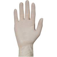 KeepKleen&reg; Disposable Medical Exam Grade Gloves, Large, Latex, 5-mil, Powder-Free, White, Class 2 Superchem Industries