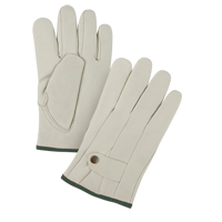 Premium Ropers Gloves, Medium, Grain Cowhide Palm Superchem Industries