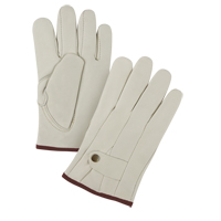 Premium Ropers Gloves, Large, Grain Cowhide Palm Superchem Industries