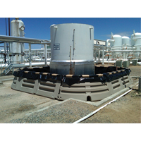 Composantes modulaires de berme pour déversements