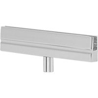 Support d'enseigne pour poteau portable, Chrome poli Superchem Industries