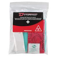Dynamic Biohazard Spill Clean-Up First Aid Kit, Class 1 Medical Device, Resealable Plastic Bag Superchem Industries