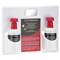 Dynamic Single-Use Eyewash Station with Isotonic Solution, Double Superchem Industries