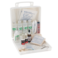 Dynamic Burn First Aid Kit for Welders, Class 1 Medical Device, Plastic B Superchem Industries