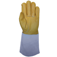 TIG Welding Gloves, Grain Cowhide, Size One Size Superchem Industries