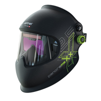 Panoramaxx Welding Helmet, 6.3" L x 2.3" W View Area, 2.5/5 - 12 Shade Range, Black Superchem Industries