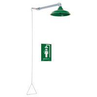 ADA Drench Shower, Wall-Mount Superchem Industries