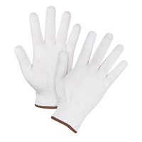 Seamless String Knit Gloves, Polyester, 15 Gauge, Men's Superchem Industries