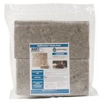 Spilltration Husky Pads, Oil Only, 16" x 16", 17.2 gal. Absorbancy Superchem Industries