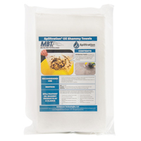 Spilltration Oil Shammy Towels, Oil Only, 16" x 10", 29 gal. Absorbancy Superchem Industries