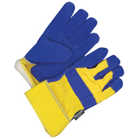 Gants d'ajusteur, Taille unique, Paume en Cuir fleur de vache, Doublure en Thinsulate Superchem Industries