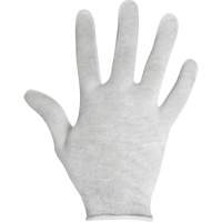 Gants d'inspection, Coton, Poignet Non ourl&eacute;, Dames Superchem Industries