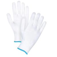 Seamless String Knit Gloves, Polyester, 10 Gauge, X-Large Superchem Industries