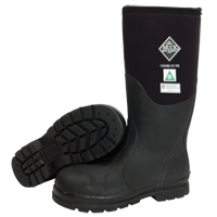 Chore Classic Fleece-Lined Work Boots, Rubber, Steel Toe, Size 5, Puncture Resistant Sole Superchem Industries