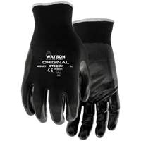 Gants enduits Stealth Original, 7/Petit, R&ecirc;vetement Nitrile, Calibre 13, Enveloppe en Nylon Superchem Industries