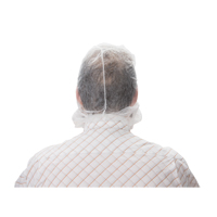 Disposable Hood, Polypropylene, White Superchem Industries