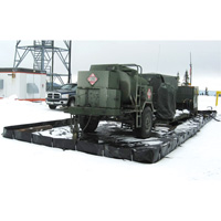 Barres L-Rod Insta-Berm, Capacit&eacute; 748 gal. US, 10' la x 10' lo x 12" h, Support en L Superchem Industries