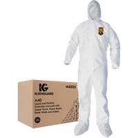 Kleenguard A40 Coveralls, 2X-Large, White, Microporous Superchem Industries