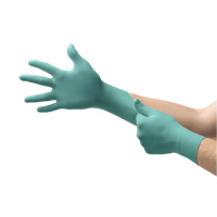 Gants NEOPRO, T-petit, N&eacute;opr&egrave;ne, 5,1 mils, Sans poudre, Vert, Classe 2 Superchem Industries