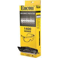 Veratti&reg; Tuff Spec&reg; 1400 Series Safety Glasses with Encon&reg; Dispenser Box, Clear Lens, ANSI Z87+/Meets/Exceeds CSA Z94.3 Superchem Industries